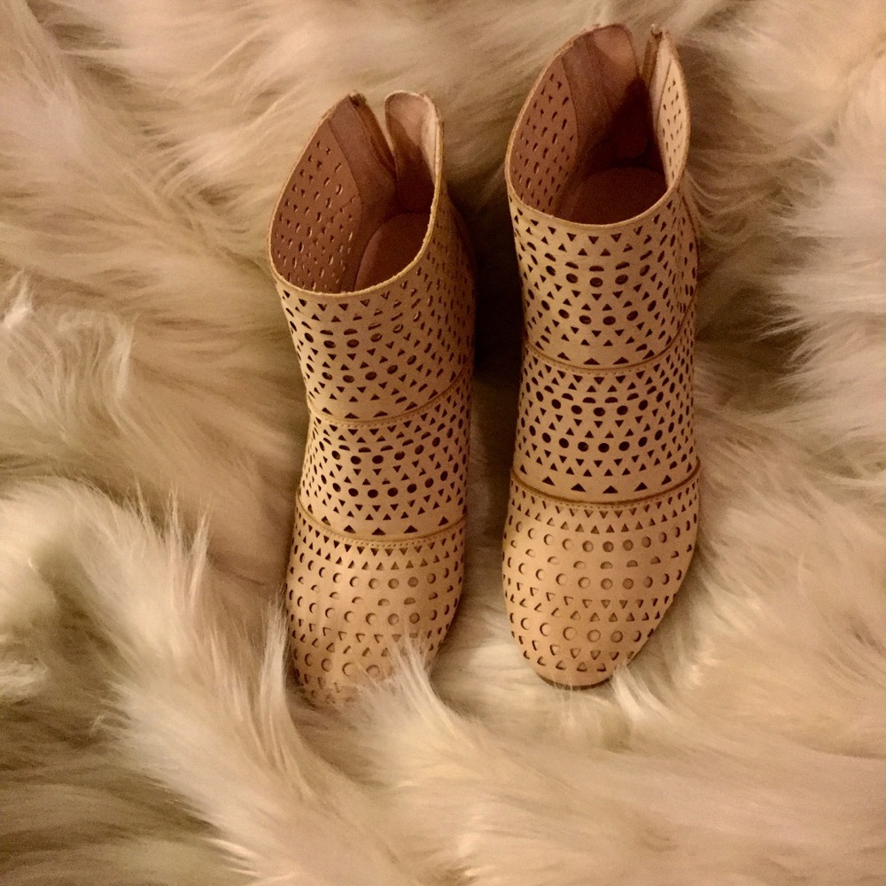 Pink Ankle Boot